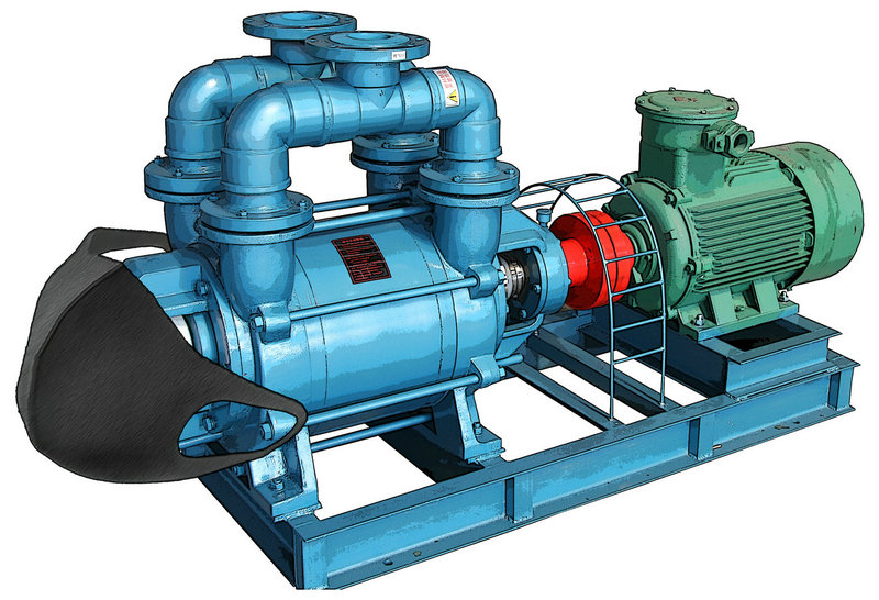 ?？挂咝袆?dòng)＃今天你帶口罩了嗎？-水環(huán)式真空泵